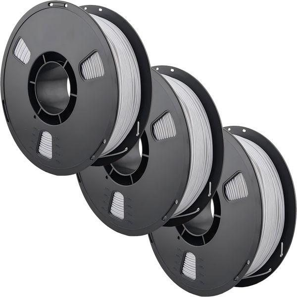 3 Rolls of PETG 3D Printer Filament 3D Printing Material 1.75mm 330m Each