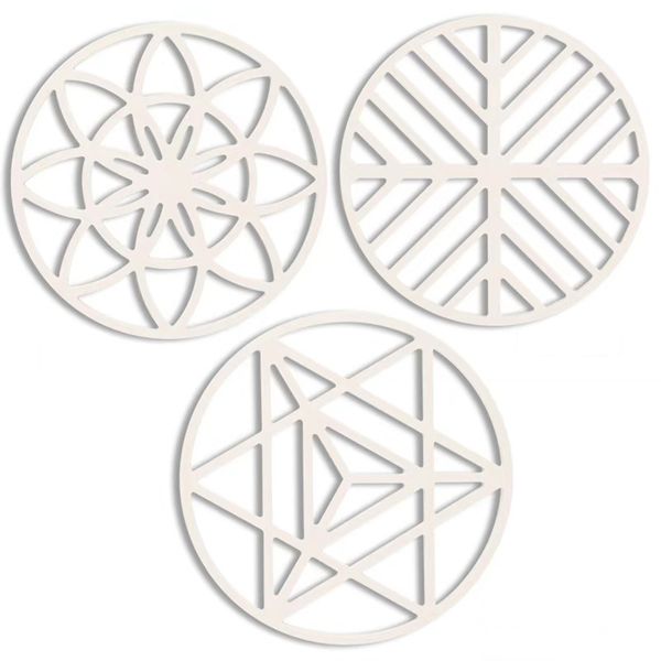 Creative Round Silicone Heat-Resistant Mats