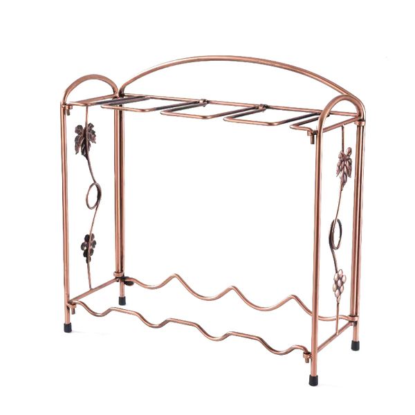 Wrought Iron Wine Rack Wine Cup Holder Wine Cabinet Ornaments