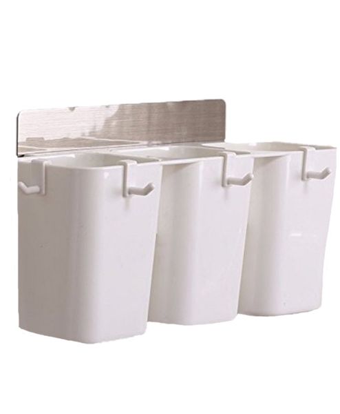Self Adhesive Kitchen Cutlery Storage Rack