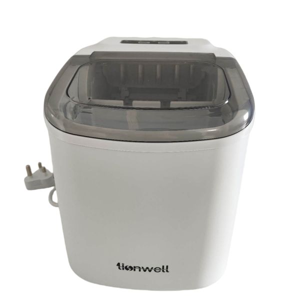 Portable Ice Maker -9 Ice Cubes in 6 Minutes, 12kg Daily Output White