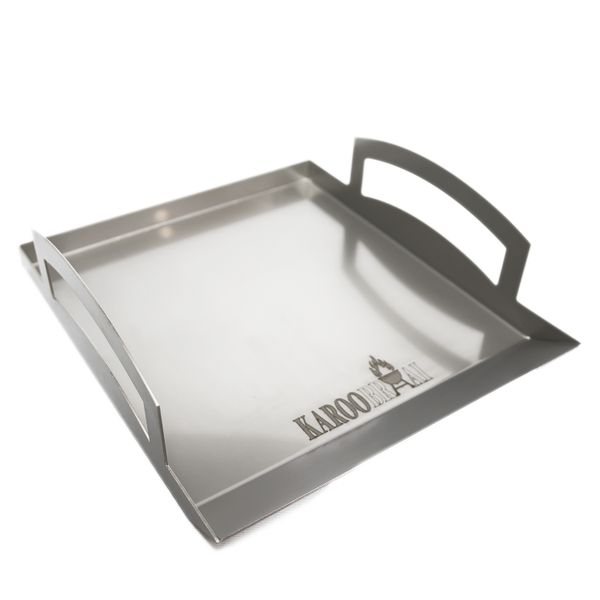 KarooBraai 35 40 3mm Stainless Steel Braai Pan