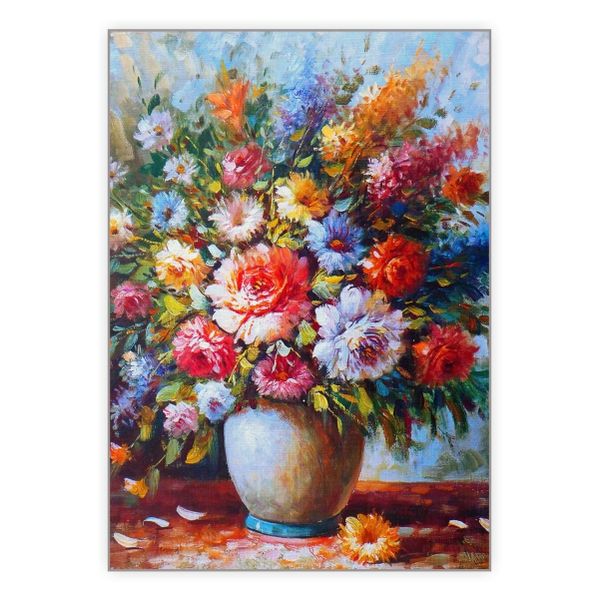 Flower Oil Painting Print - A1 Poster