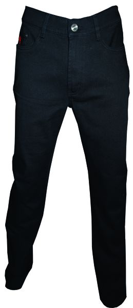 Soviet - Strikers Men's Basic Stretch Straight Leg Jean - Black