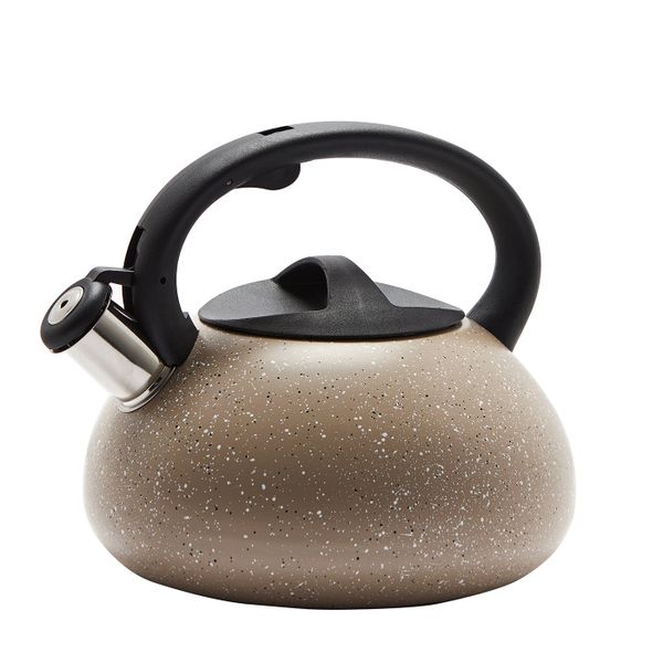 Gretmol 3L Stainless Steel Whistling Kettle - Speckled Rose Gold