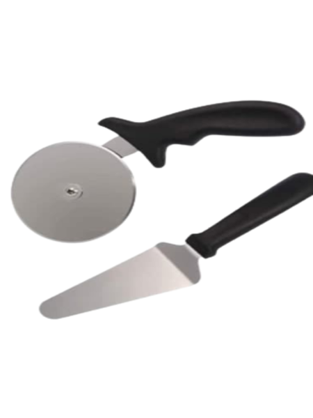 Pizza Cutter Wheel Pizza Server - 2-Piece