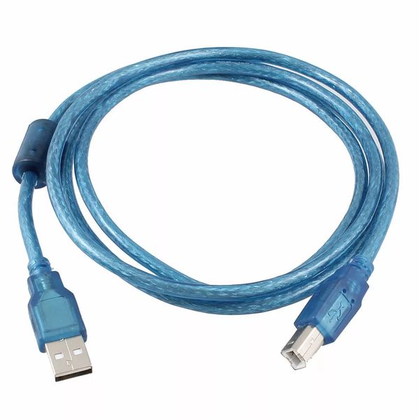 Fast USB-A To USB-B Cable Blue SE