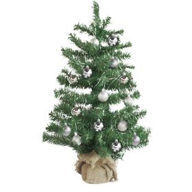 Northern Lights 75cm Table Top Christmas Tree with Decorations | Shop ...