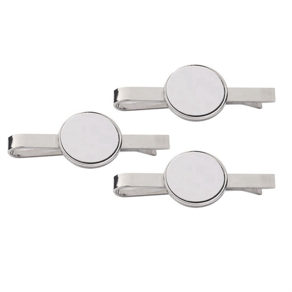 Sublimation Tie Clip Blanks for Men Metal Tie Bars Heat Transfer