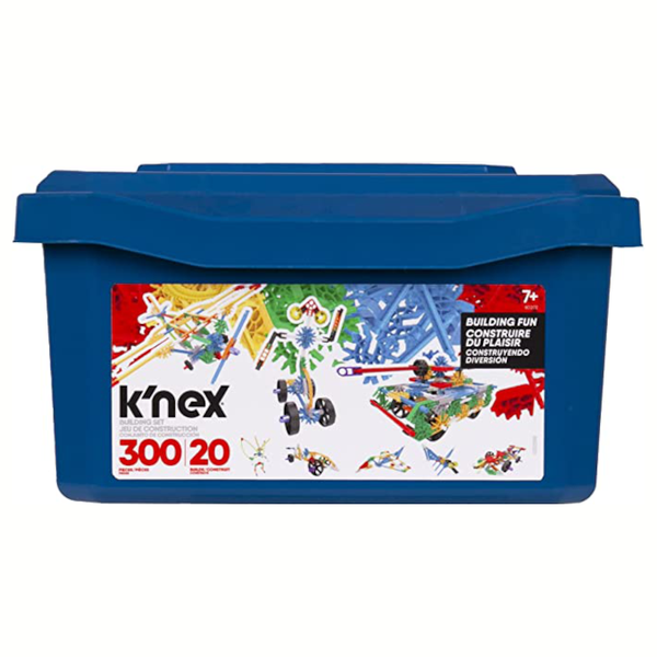 Knex - 20 Model Making Fun Tub - 300 Classic Pieces