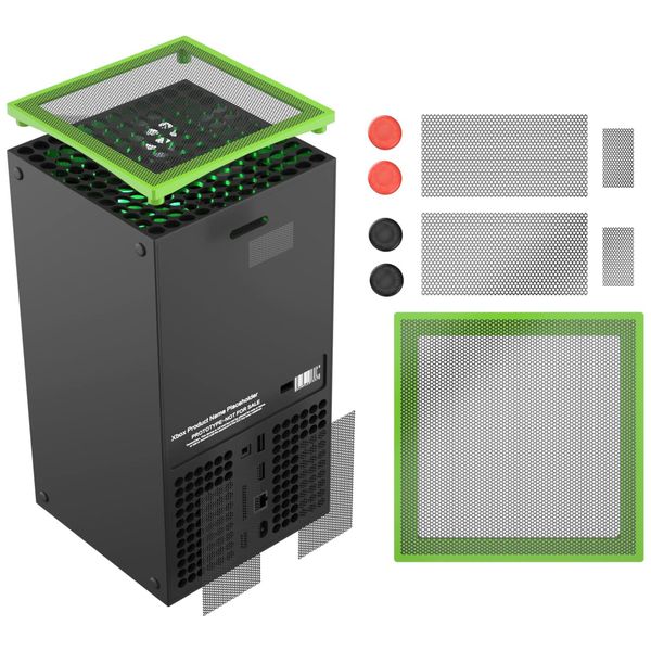 Dust Filter for Xbox Series X Console, Anti-Dust Vent Cover Dustproof