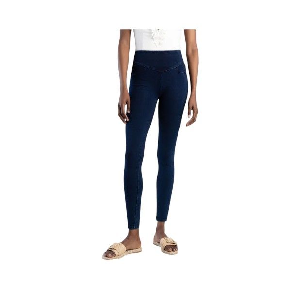 Sissy Boy Womens Peaches Sculpt Knit Shaper Jegging Indigo