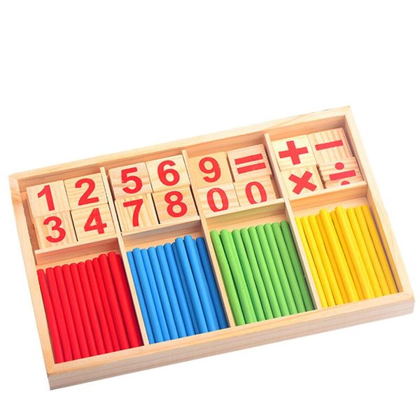 Totland Maths Manipulative Wooden Counting Sticks