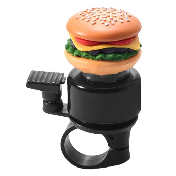 Cartoon Fast Food Bicycle Bell - Burger