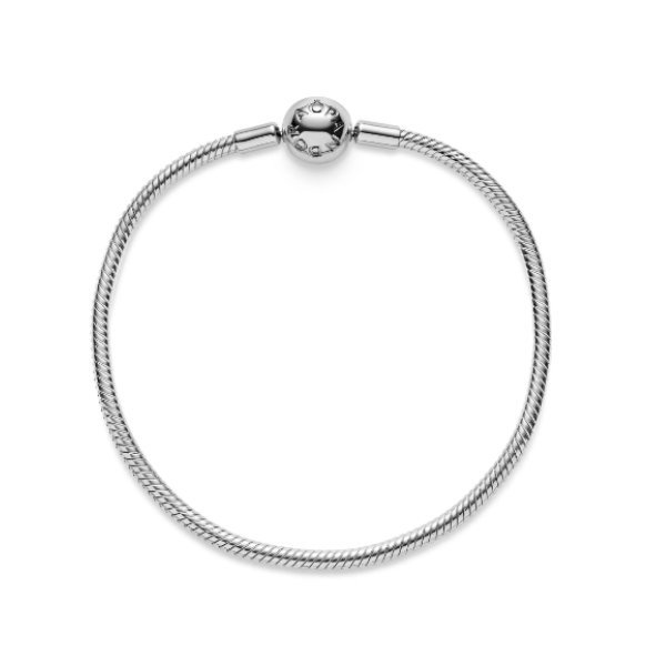 Ladies Smooth Snake Chain Clasp Bracelet (Parallel Import)