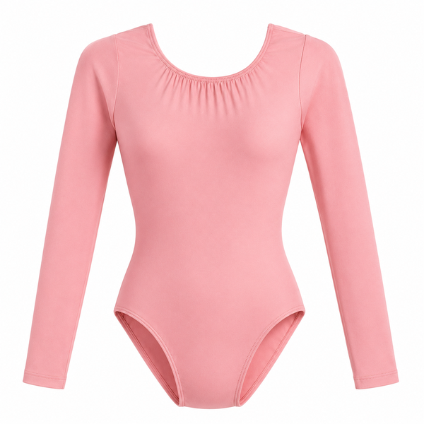 Girls Long Sleeve Ballet Leotard for Dance, Gymnastics &amp; Dress Up