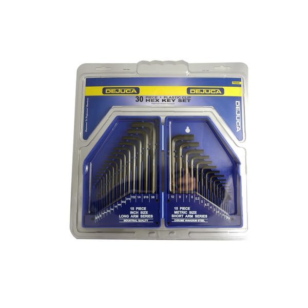 Dejuca - Allen Key Set - Metric/sae - 30/piece - 3 Pack
