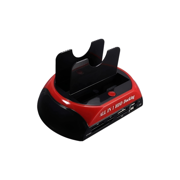 High-Speed All-in-1 HDD Docking Station - Multi-Functional