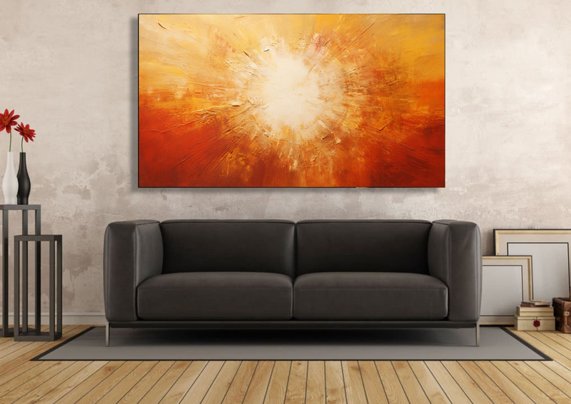 Canvas Wall Art - Sicilian Sunset Abstract - IM1261
