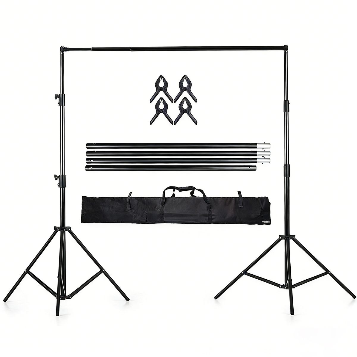 Mix Box 2.6M x 3M Photography Backdrop Stand Kit | Shop Today. Get