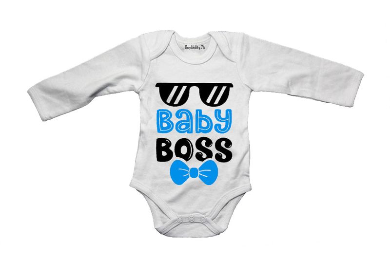 Baby Boss - Sunglasses - LS - Baby Grow