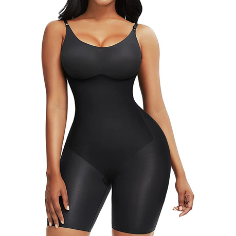Control Full Body Shorts Suit Waist Cincher Seamless Body Shaper Black –  Just For You Boutique®