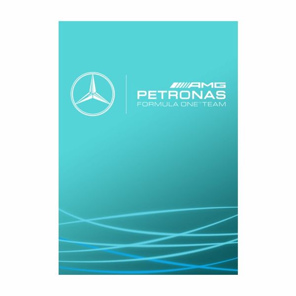 F1 Mercedes Blue Logo - A1 Poster