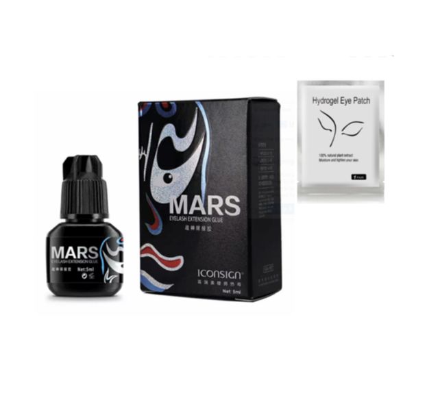 Bundle Mars Lash Glue - Strongest Adhesive For Individual Eyelash Extensions