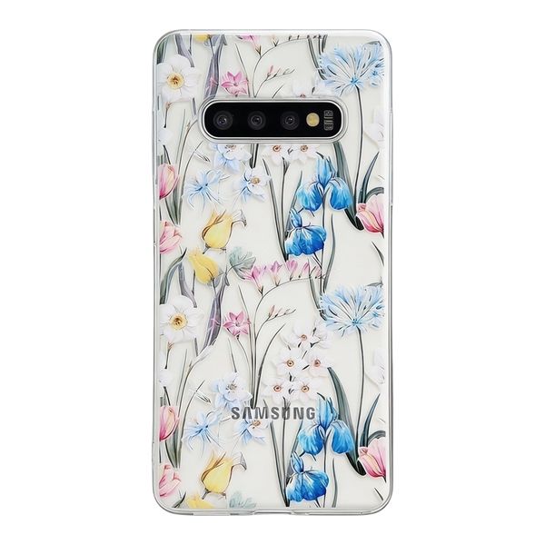 Trendy Flower TPU Case Compatible with Samsung Galaxy S24 S23 Ultra S22