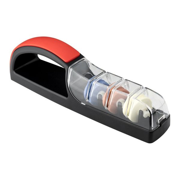 Global - Knife Sharpener Minosharp Plus 3 Set - Black and Red