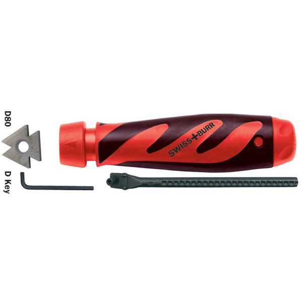 F Hand Deburring Set 3 piece