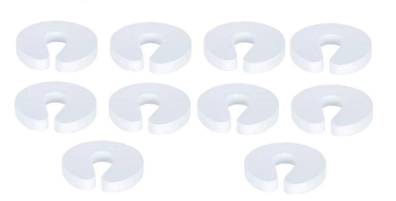 Inovv Door Stopper (10 Pack) Baby Proof Doors, Sleek Design, Child Safety