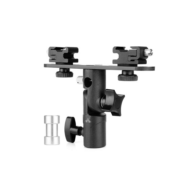 ALANES Dual Video Light Bracket Photography Light Stand Camera Light Holder