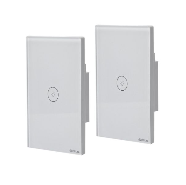 VIZIA Smart WiFi Light Switch - 1 Gang 2 Pack