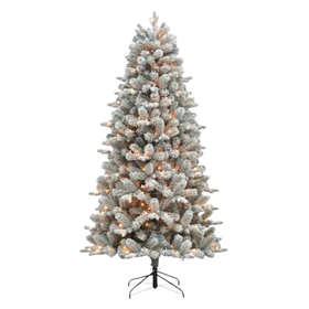 180cm TGS-039-15 Pre-Lit Artificial Frosted White Christmas Tree