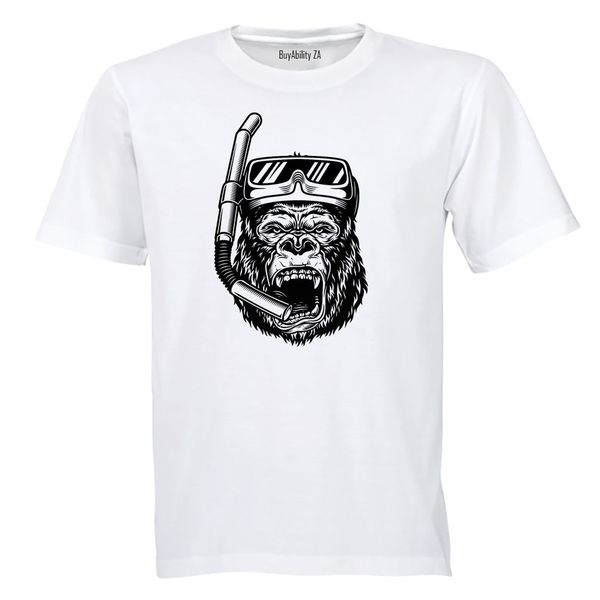 Scuba Monkey - Adults - T-Shirt