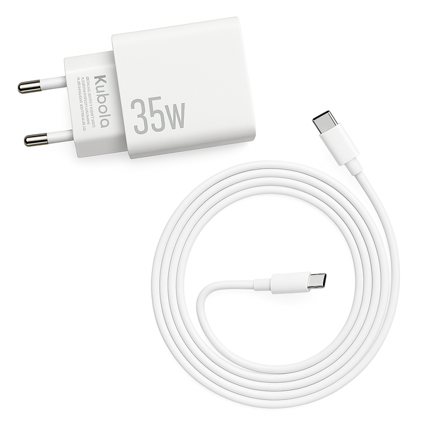 35W Fast Charger with 2m Type C Data Cable Compatible with HONOR 400 Series