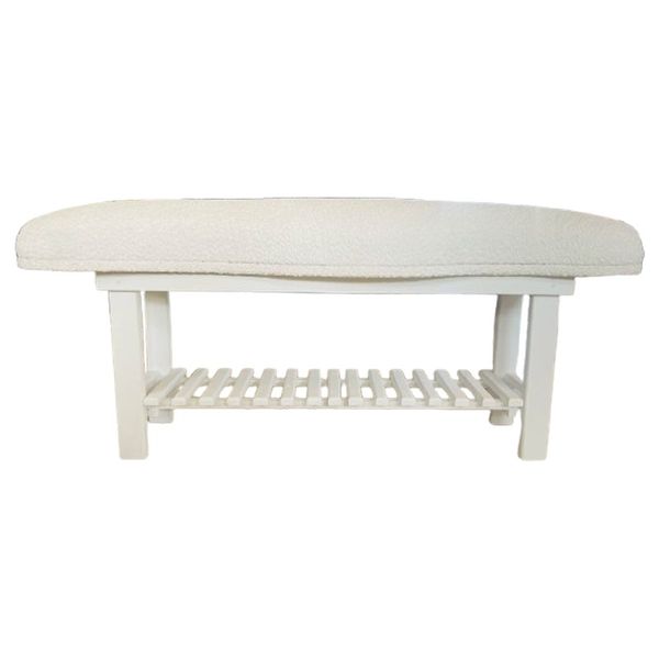 Bench with Underneath Storage By Woodly