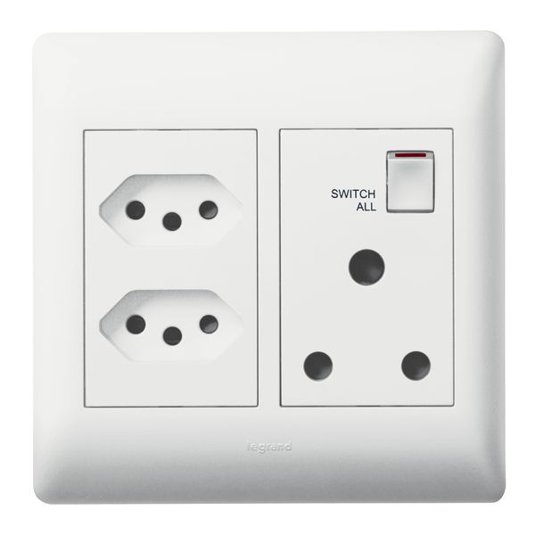Legrand - Ysalis - Old and New RSA monoblock socket 4x4