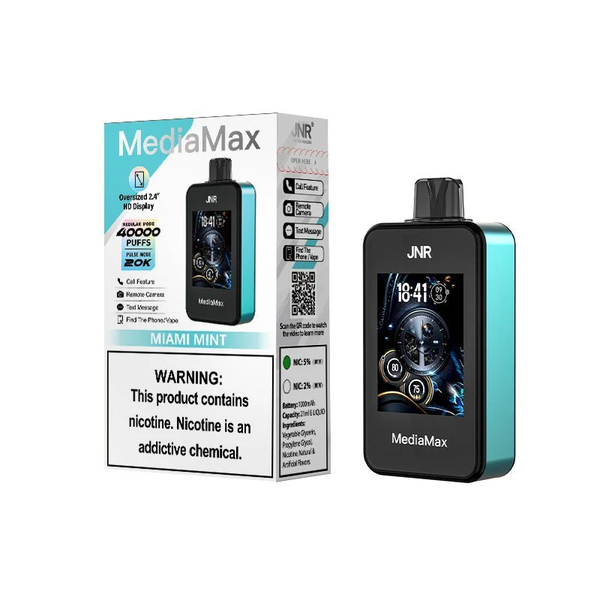 Jnr MediaMax 40000 Puffs Miami Mint Disposable Vape
