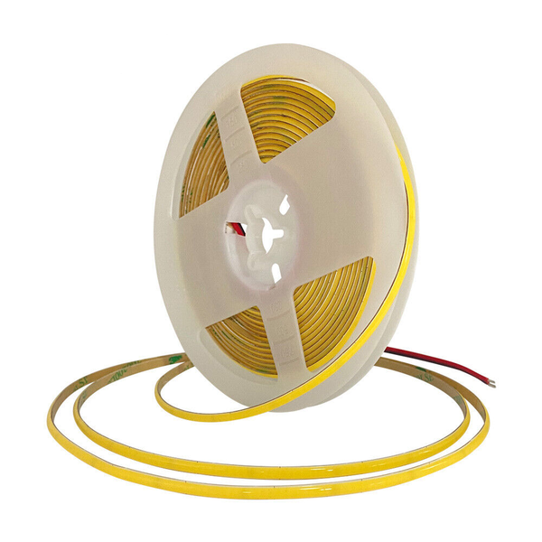 MrSmart - 5M 12V COB LED High Brightness Strip Light Cool White.