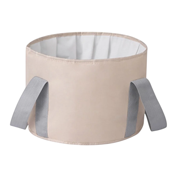 Multi-Use Portable Foot Bath Bucket - Apricot