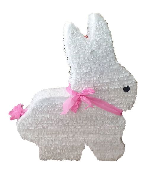 White Easter Bunny Pinata