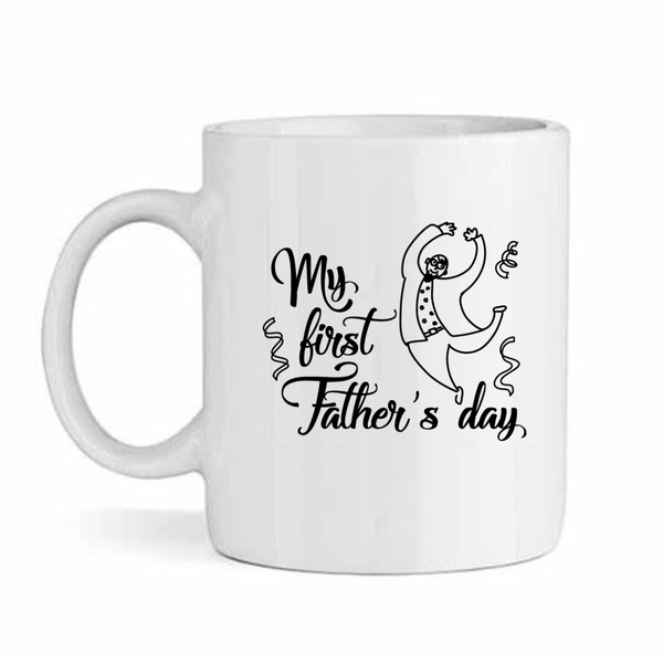 My First Father's Day v8-Father's Day-Valentines-Birthday-Christmas Pack Mug
