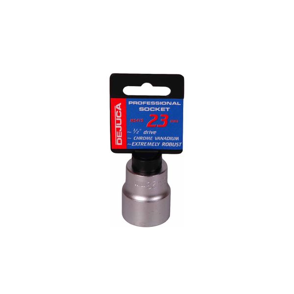 Dejuca - Socket - Cv - Fd - 1/2 Inch drive - 6pt - 23mm - 3 Pack