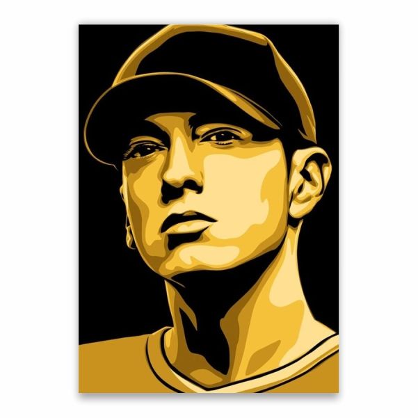 Eminem Cartoon Portrait Poster - A1 | Buy Online in South Africa |  