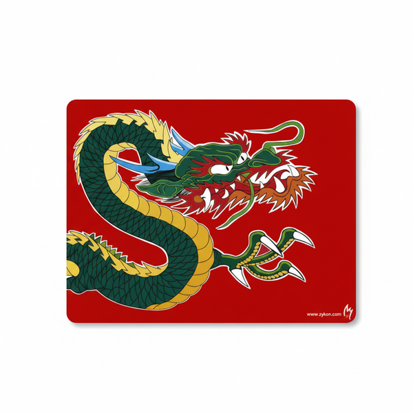 Zykon Art Mouse Pad with Non-Slip Rubber Base for Gaming &amp; Office Use