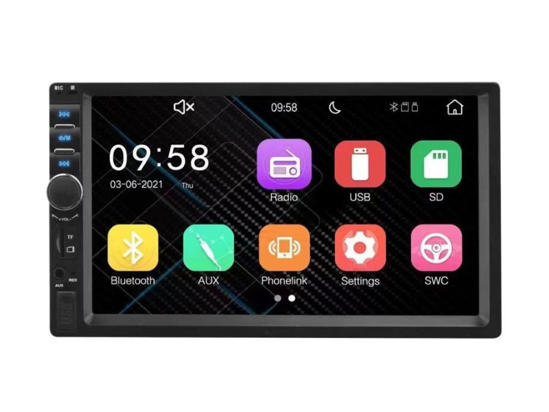 Paramount 7" Touchscreen FM/BT/USB/SWC Receiver - ZXN003BT