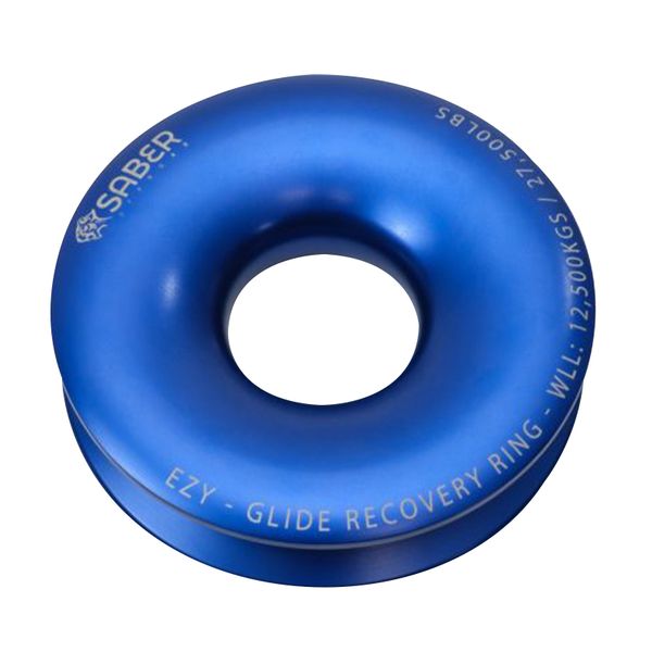 Saber 12,500 kg Ezy-Glide WLL Recovery Ring and Bag - Blue