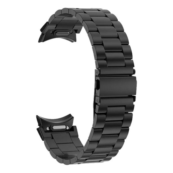 20mm One Click Stainless Steel Link Band for Samsung Galaxy Watch 6 - Black